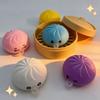 1/3/5 szt. Zabawka do puszczania baniek Kreskówkowe pierożki Zabawka do ściskania na stres Steamed Bun Miękka rozciągliwa kulka z ciasta do baniek Fidget Toy