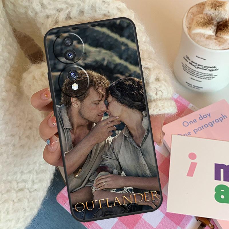 Outlander Jamie and Claire For Honor Magic 8 7 6 5 Pro Case For Honor Win RT X9d X9b X9c X9a X8c X8b 200 400 70 90 Lite