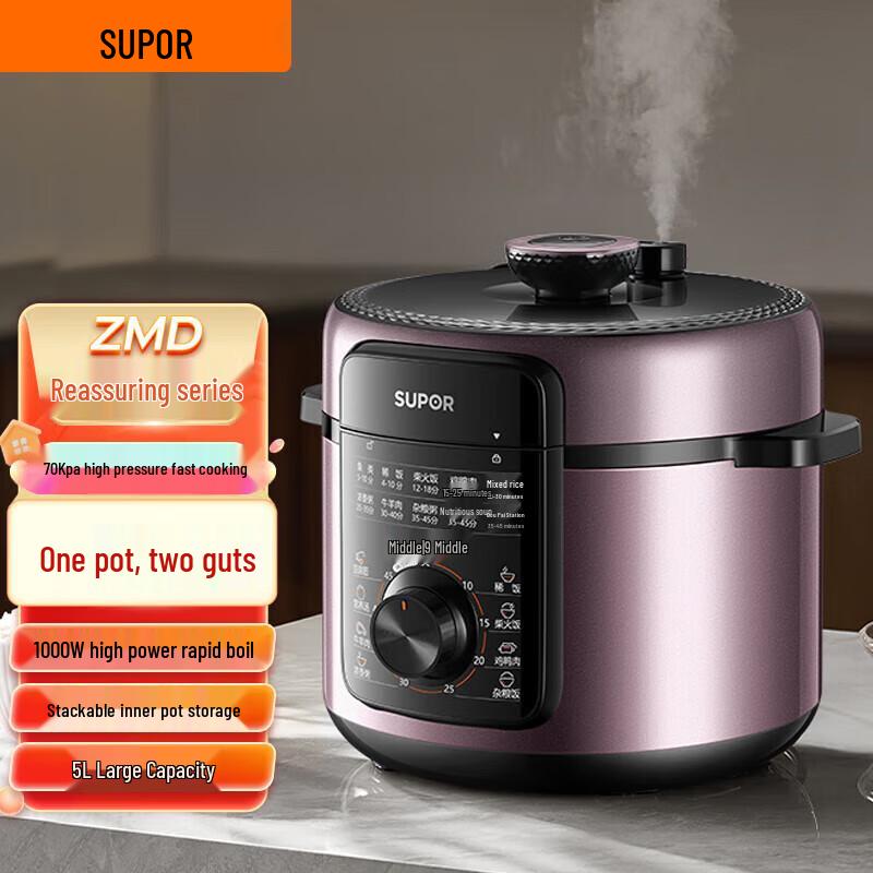 Supor Electric Pressure Cooker CN plug (adapter included)
