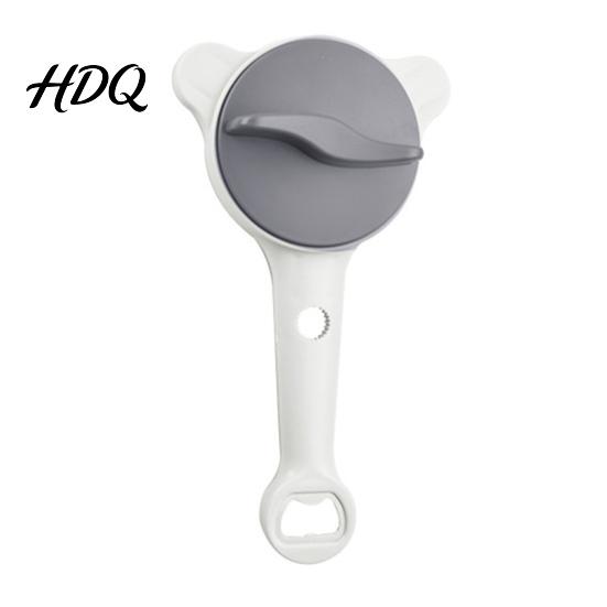Multi-function Can Opener Multi-Function Adjustable Rotatable Bottle with Ergonomic Handle Lid Remover Tool for 1pc