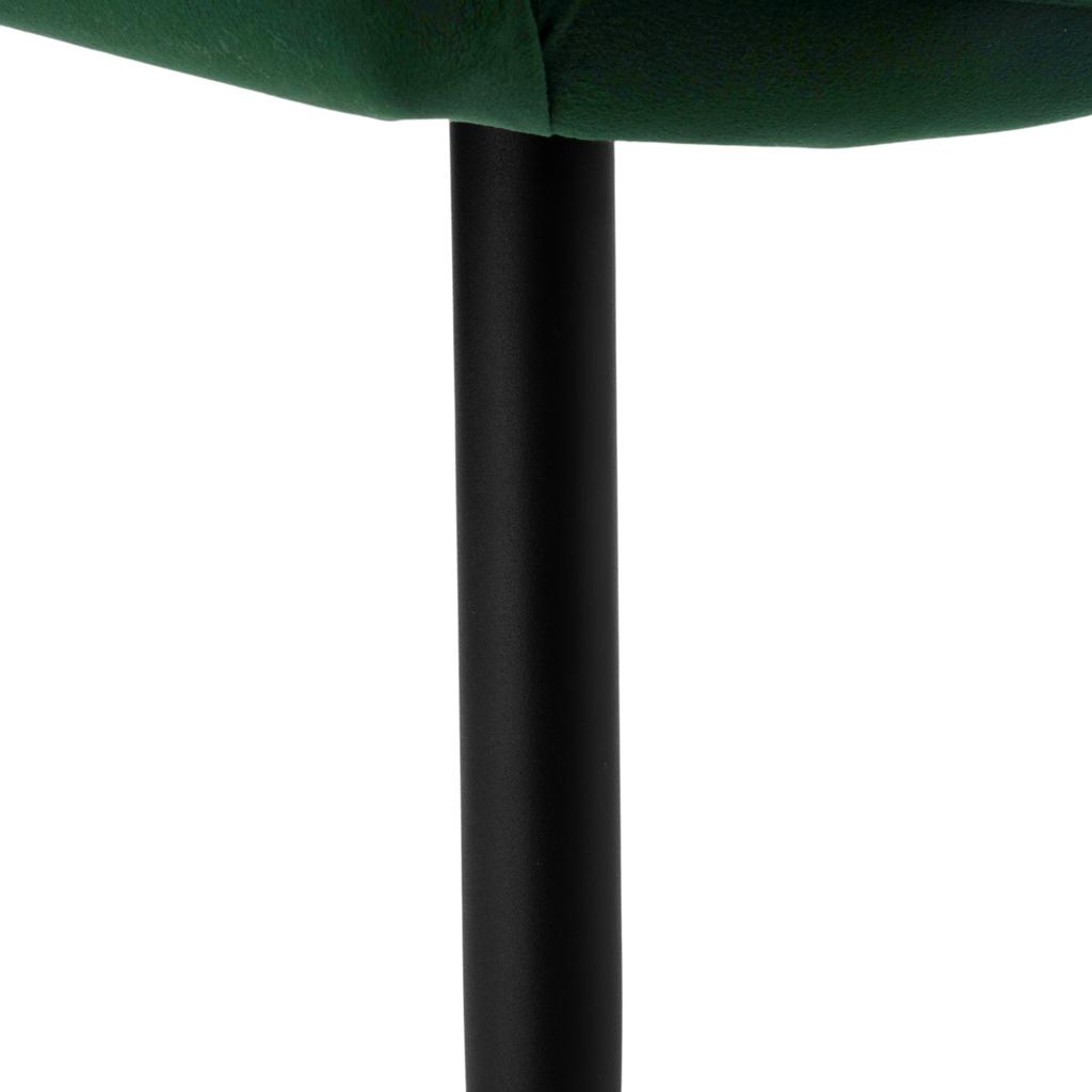 Nevada Velvet Dark Green Velvet Chair