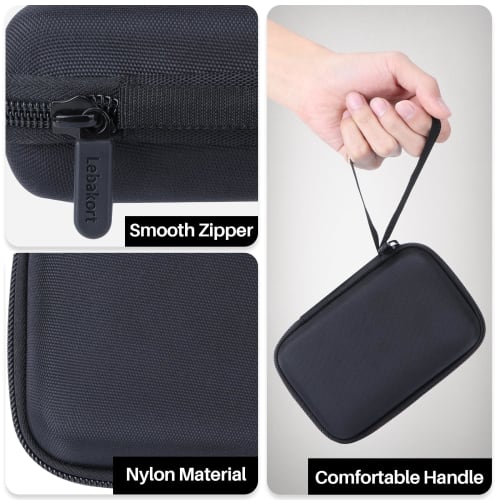 Lebakort Storage Case Compatible with TASCAM DR-10L/DR-10L Pro Lavalier Microphone Recorder