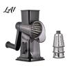 Kitchen Slicer Handheld Roller Vegetable Shredder Stainless Steel Blades BPA-free Tool Food