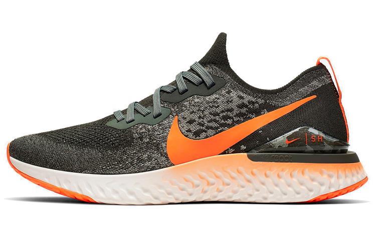 Nike Epic React Flyknit 2  Black Orange  CJ7794-381 43