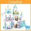 Betoverend Frozen Prinsessenkasteel Bouwstenen Puzzelspeelgoed Voor Creatieve Kinderen