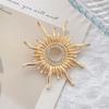 New Brooch, High-end Sun Corsage, Niche High-end Brooch