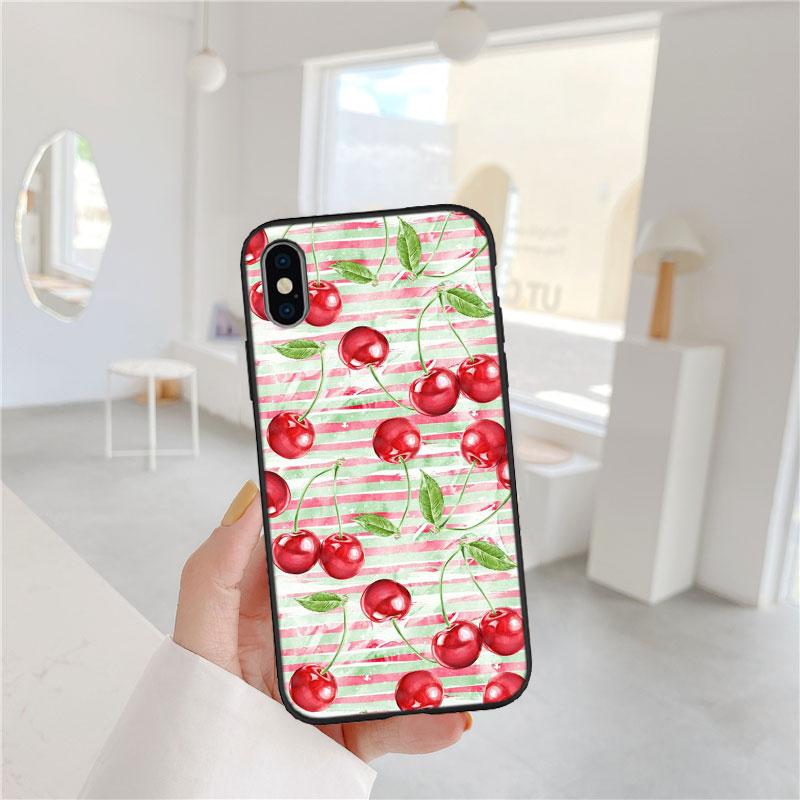 PP19 Cherry fruit Cute Case for Motorola Edge 60 60s 70 G86 G56 G54 E14 G04S G45 G54 G64 S30 S50 X30 X40 X50 Ultra Pro Power