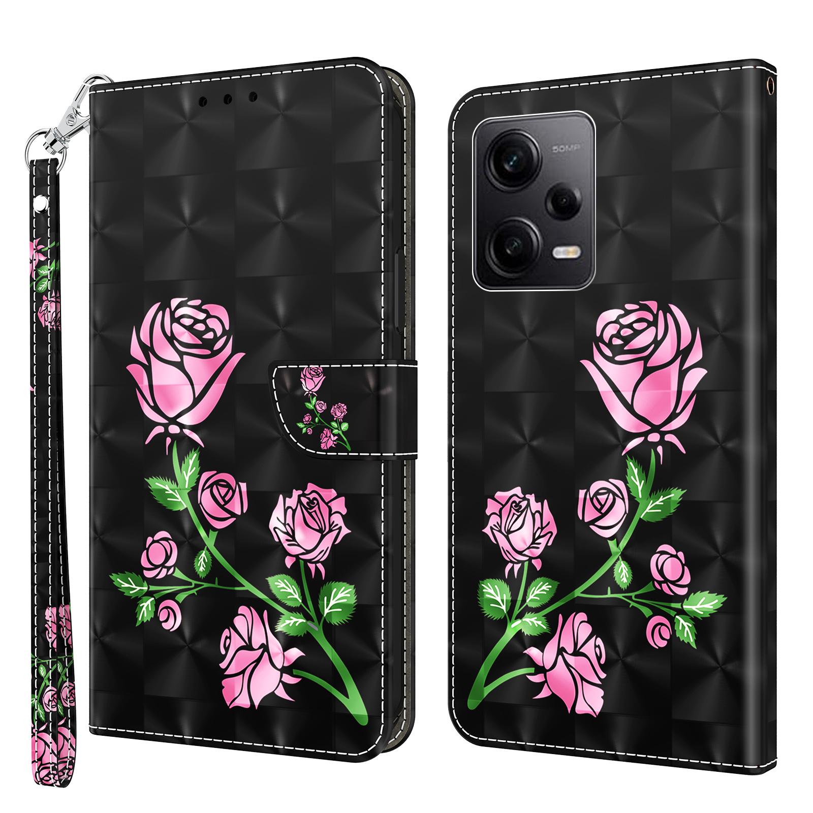 

Противоударный чехол для телефона для Xiaomi Redmi Note 12 Pro 5G/Note 12 Pro Speed 5G/Poco X5 Pro 5G Rose Flower