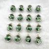 New 10pcs 16mm Colorful Transparent Ball Glass Polymer Clay Charms Pendant Find Hair Accessories Jewelry Charms Earring