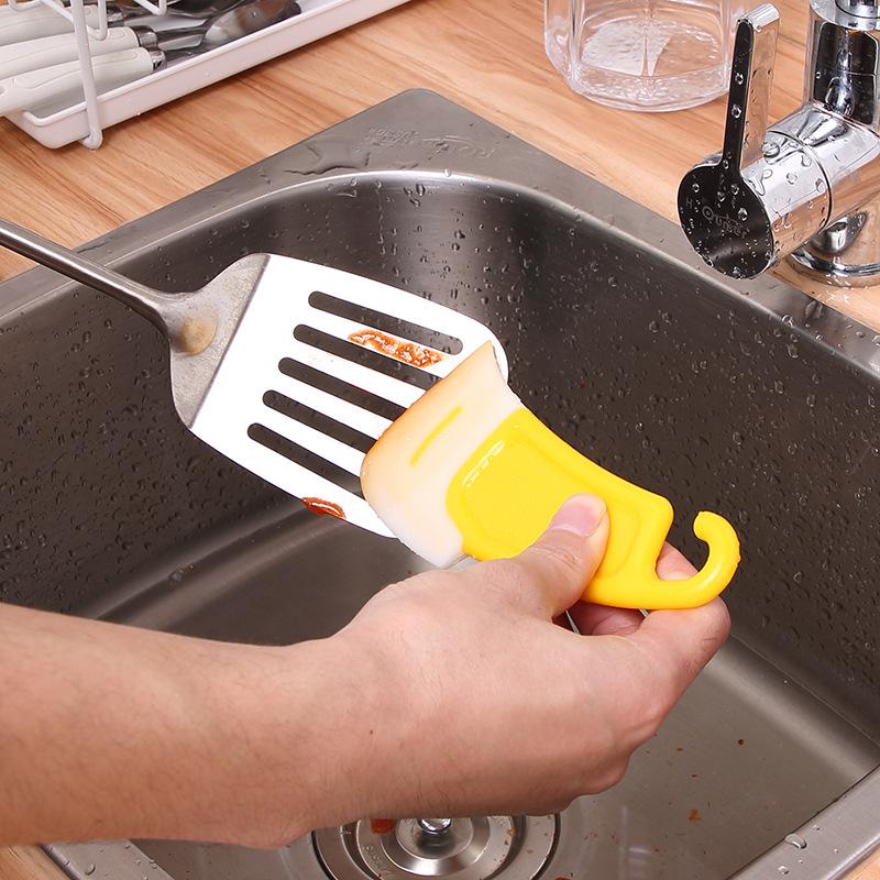 Simple and Convenient Silicone Spatula Dirty Pot Scraper Frying Pan Silicone Scraper