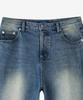 ESN Brush Wide Denim Pants V28_Washed Blue