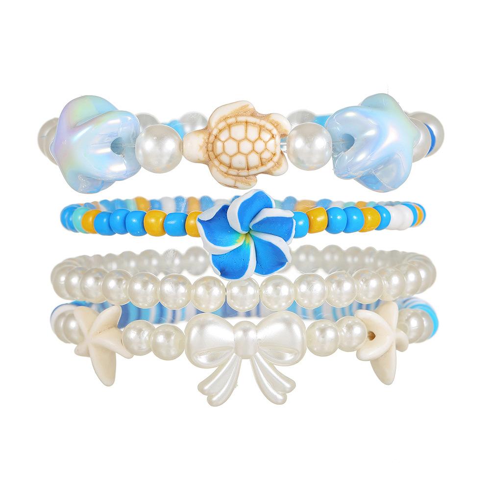 

JYL TS Bracelet BFF Macaron Color Fosters Sweet Friendship & Joy ZJ14649 абрикосовый света