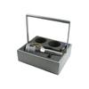 Stainless Steel Bottom Sampler with Aluminum Frame