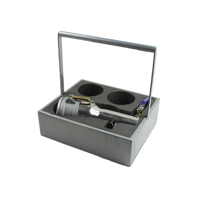 Stainless Steel Bottom Sampler with Aluminum Frame