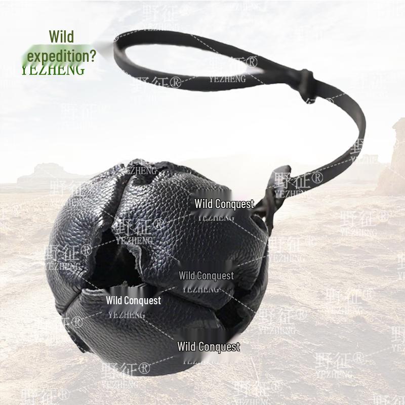 Wild Expedition Puppy Training Cowhide Ball
