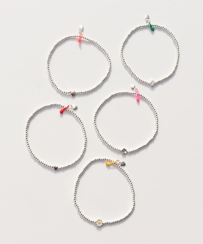 Bonbeau Mini Motif Silverball Bracelet 2Mm