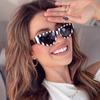 Vintage Small Cat Eye Sunglasses Women'S Vintage Brand Designer Glasses Women Sun Glasses Square Uv400 Eyewear