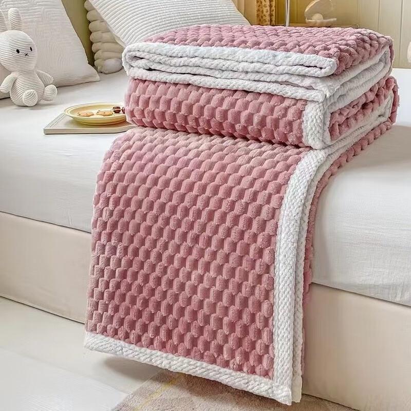 

LISM Velvet Coral Fleece All-Season Blanket