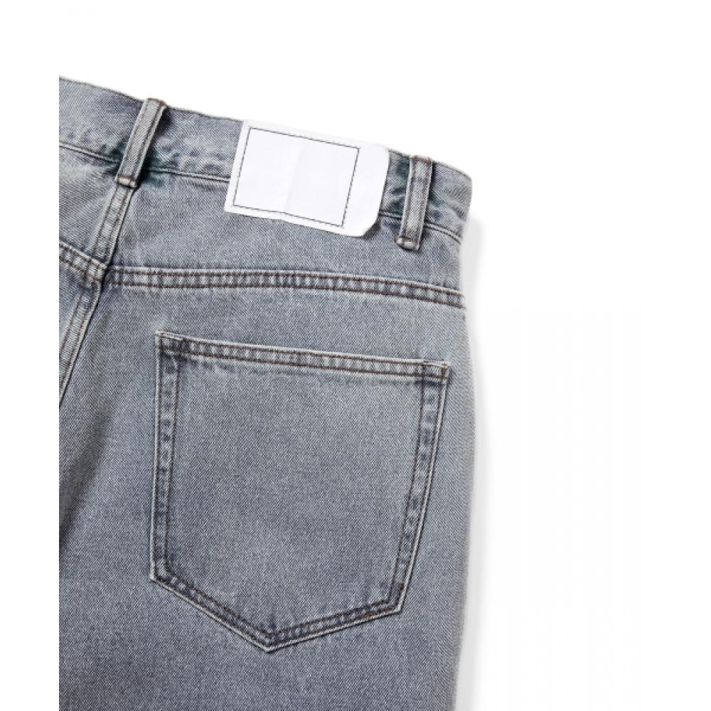 Thisisneverthat Washed Denim Short Washed Blue