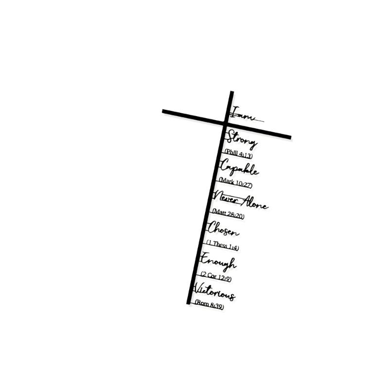 Christliche Kreuze Wandkunst Religiöse Wanddekorationen für Gebetsraum Hängende Wandkunst Dekorationen Religiöses Spirituelles Geschenk