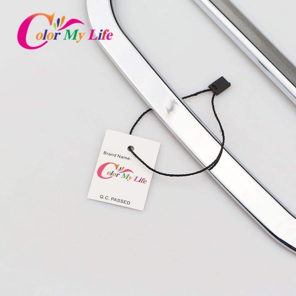 ABS Chrome Rear Trunk Bumper Tail Stop Brake Light Lamp Cover Trim Frame for Toyota C-HR CHR 2016-