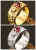 S/Set Chinese Feng Shui Brass Pixiu Rings For Men Amulet Vintage Copper Coin Adjustable Unisex Ring Bring Wealth Luck Jewelry