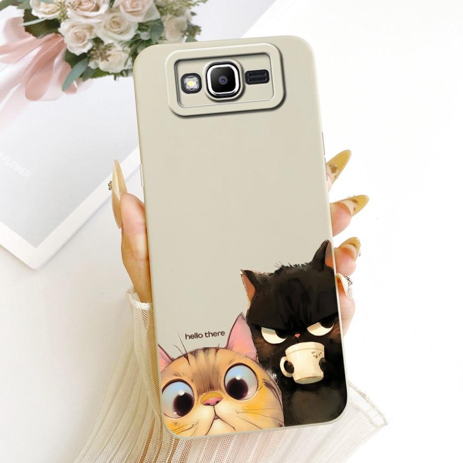 Cute Printed Phone Case For Samsung Galaxy J2 Prime G532G Grand Prime G530F G531H Soft Silicone Shockproof Cases Covers Bumpers