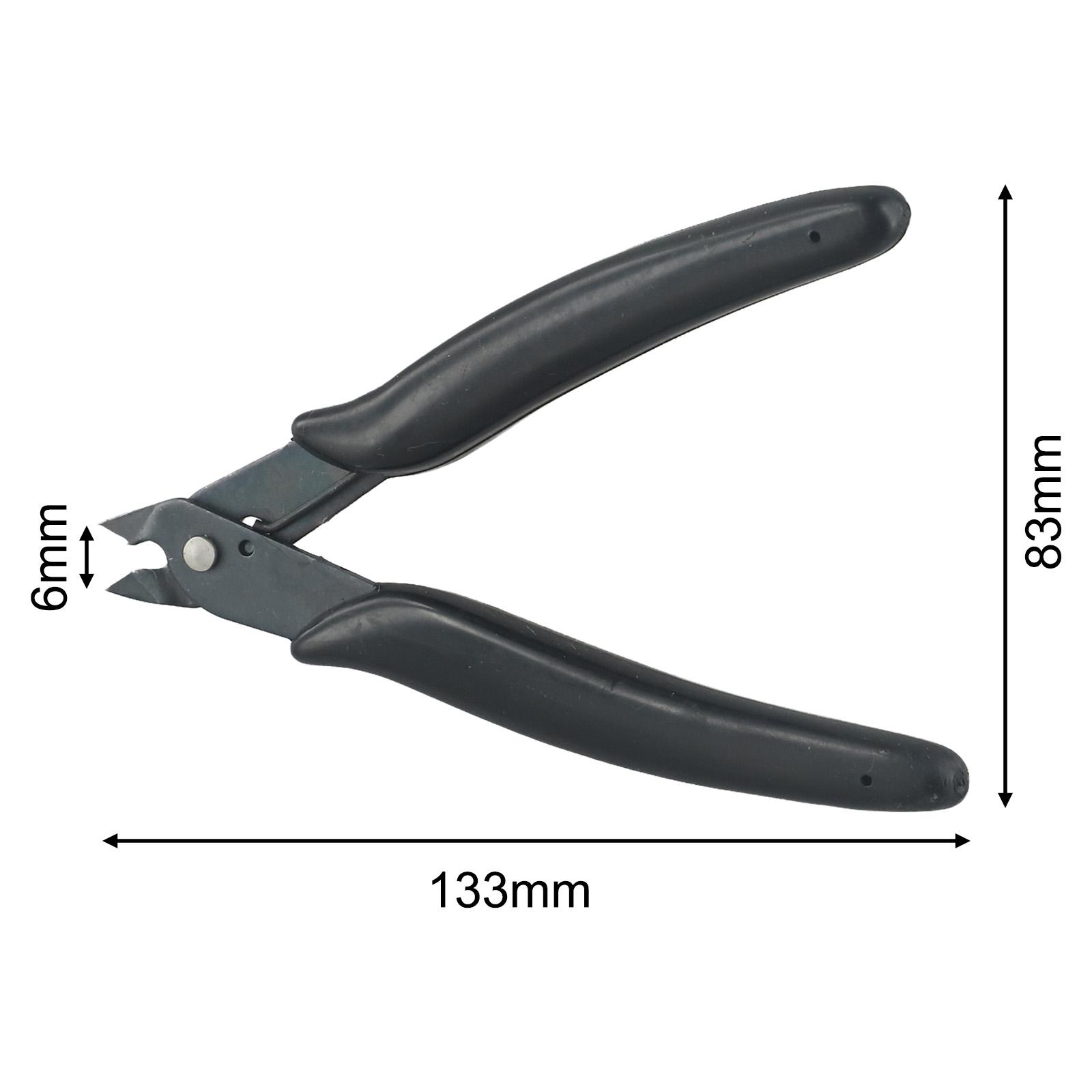

130*80 Mm Cable Cutter Plier Sturdy Tool Steel New чёрный