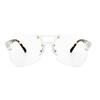 LOOKING4U Neo Retro 34701_C1 Clear Glasses Frame