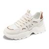 Men's autumn new breathable mesh shoes men's trend versatile platform white shoes men's sports and leisure shoes