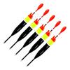 5 Pz Galleggianti da Pesca e Galleggianti Scorrevoli Galleggianti in Balsa Attrezzatura da Pesca Galleggianti da Pesca per Acqua Salata Acqua Dolce
