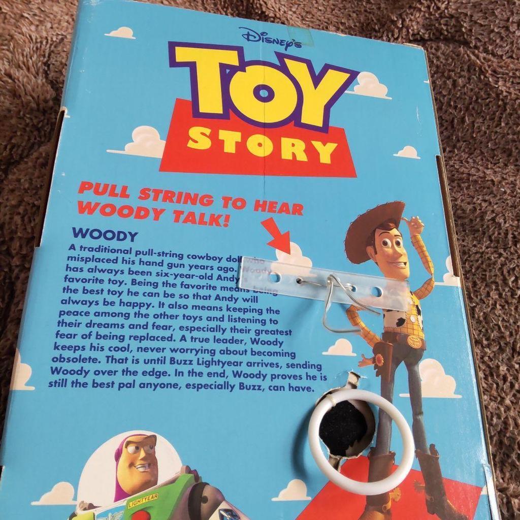 [BRUKT] Toy Story Woody Snakkende Woody Disney