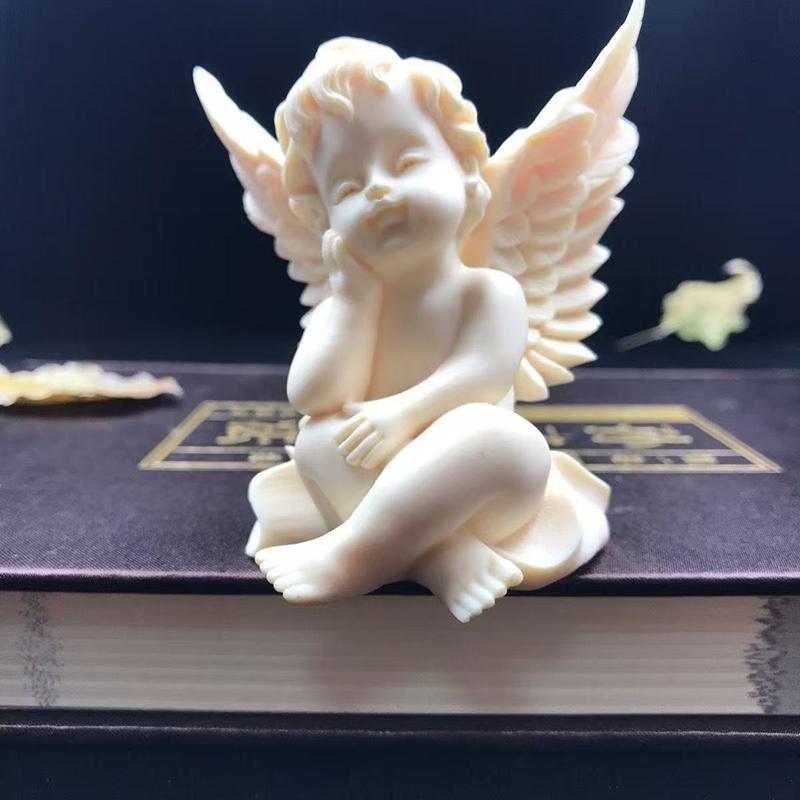 Engel kleiner Junge Dekorative Skulpturen und Figuren Niedlich Zuhause Zimmer Büro Auto Tischdekoration und Accessoires Geschenke