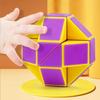 1 szt. Magiczna linijka 24 Mini Wężyk Skręcana Kostka Puzzle Składane Kostki Puzzle Zabawki Edukacyjne Rozrywka dla Dzieci Składane Prezenty Imprezowe Zabawka
