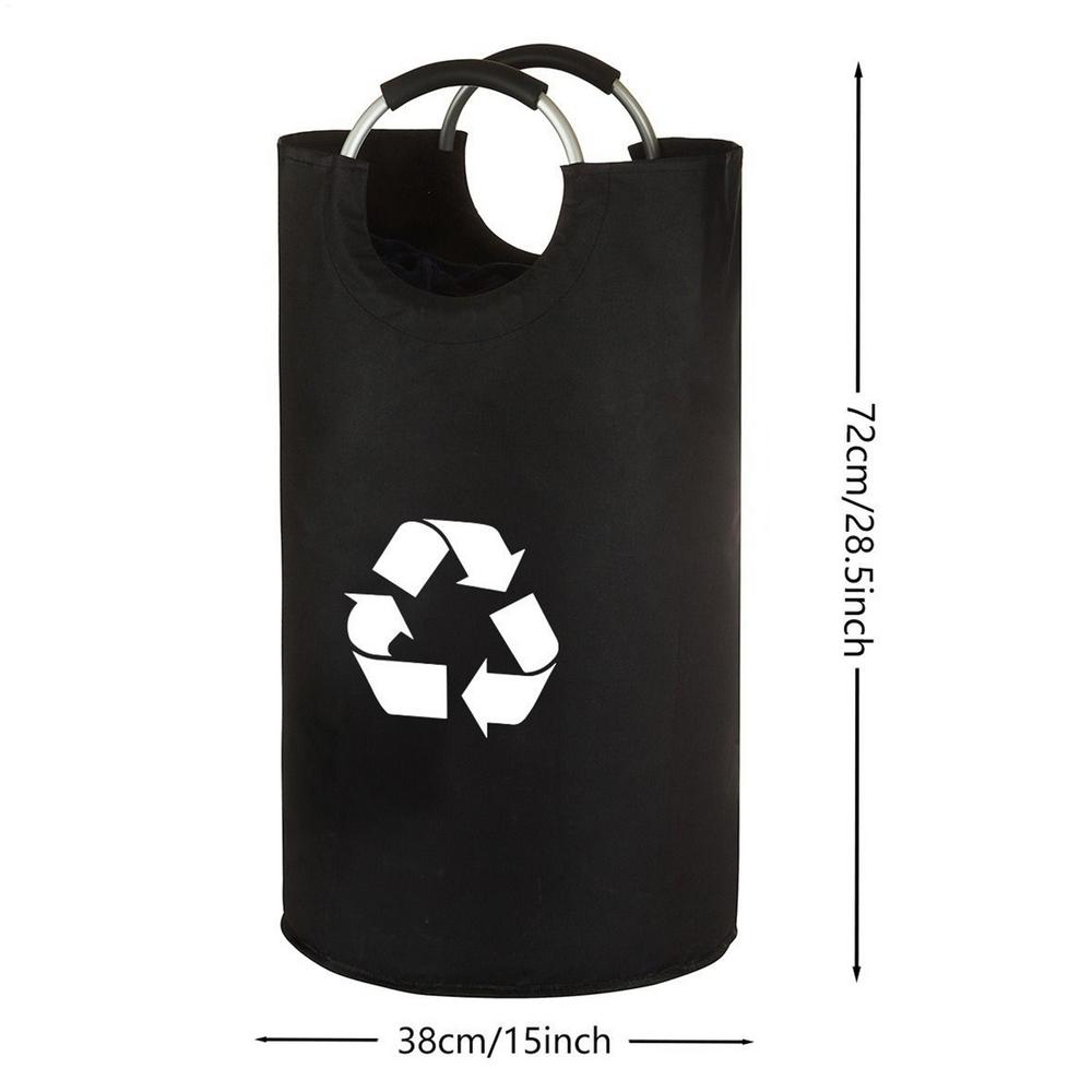 

Мусорные баки для сортировки отходов на кухню 82 л Oxford Складной контейнер для хранения и сортировки мусора для дома Общежития Прачечной Гаража Спальни Офиса