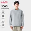 Baleno Men's Heavyweight Loose Fit Crew Neck Letter Print Sweatshirt