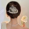 Ancient Style Lily Tulip Tassel Twist Hair Clip for Hanfu Updo
