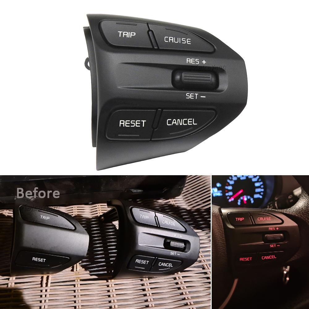 Multifunction Button 96720-G6010 For Kia Rio X-line Morning Steering Wheel Remote Bluetooth Cruise Control Volume Fast Delivery Model 1