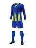 Speed Long Sleeve Football Uniform Set for Men, Women, and Children with Printed Numbers - Ideal for Training Camps and Team Matches.