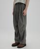 NONBLANK Loose Straight Fit String Pants_Khaki
