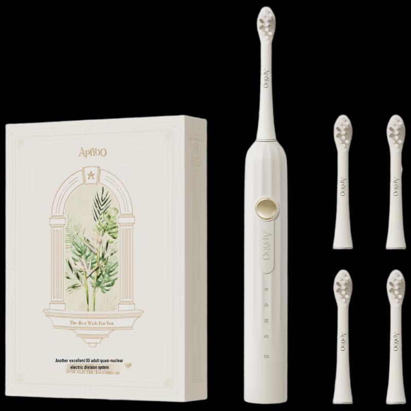 ApiYoo T1-A-F Sonic Electric Toothbrush CN plug (adapter included)