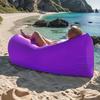 Aufblasbares Gartensofa für eine Person Schnelle Aufblasung 2-in-1 Luftsofa & Schlafsack Tragbar Leicht für Faules Entspannen