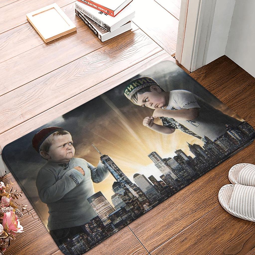 Hasbulla Hasbullah Smile Doormat Mat Anti-Slip  Bath Kitchen Garden Rug Carpet 40*60cm