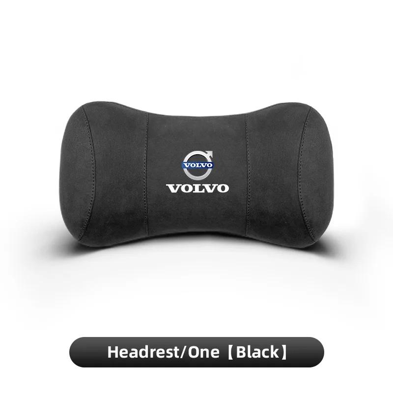 2026 Hot For Volvo Steering Covers Car Neck Pillow Waist Support Auto Seat Headrest For Volvo Xc60 Xc90 V40 V60 S60 XC40 V50 V90