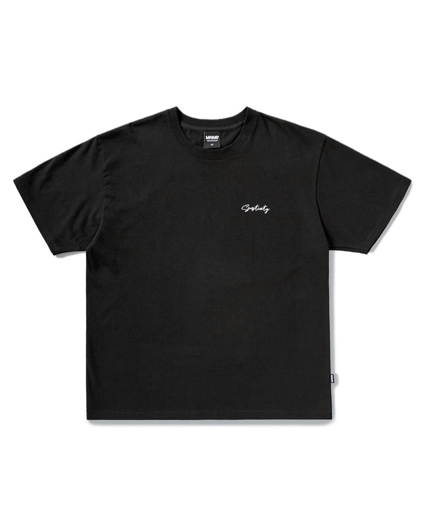 MINIMALPROJECT Sensitivity Beach Short Sleeve T-Shirt Mst162 [Black]