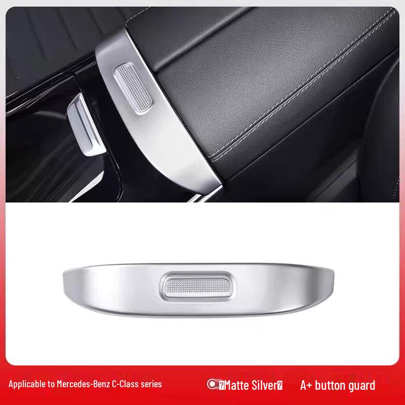 Mercedes-Benz Clasa E/C GLC Cutie Cotieră Buton Cadru Decorativ - Accesoriu Modificare Interioară.