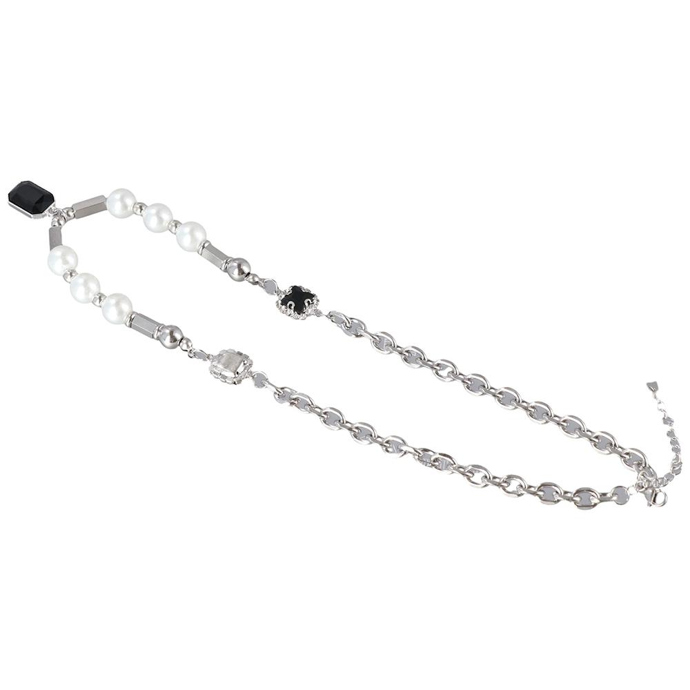 Cold Wind Style Female Gift Party Korean Style Necklace Female Choker Clavicle Chain Pearl Necklace