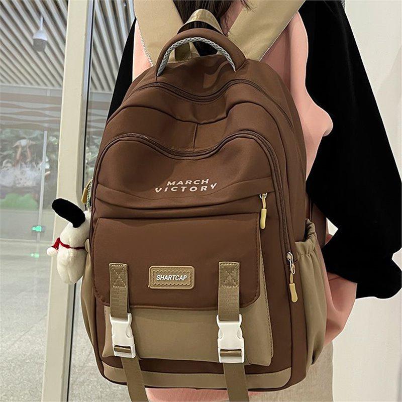 

Сверхлегкий школьный рюкзак для девочек: Большая вместимость, защита спины, снижение веса для 3-6 классов и старшей школы. Backpack without Pendant