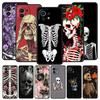 Hard Pink Purple Skull Phone Case For Xiaomi 17 14 15 13 14T 13T 12T 11T Pro 12 11 Lite Poco X7 X5 X3 NFC F7 F6 Soft Cover
