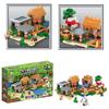 High-difficulty Building Toy Compatible With Lego Minecraft Village Boy Puzzle Assembly